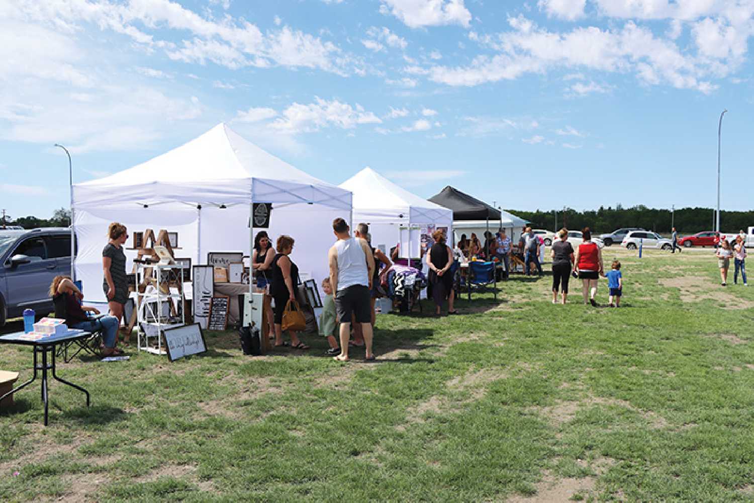 Moosomin Community Market last summer in 2021.